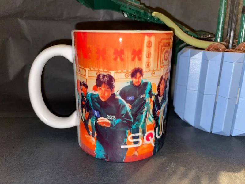 ☕ Mug en Céramique – Squid Game 🦑
